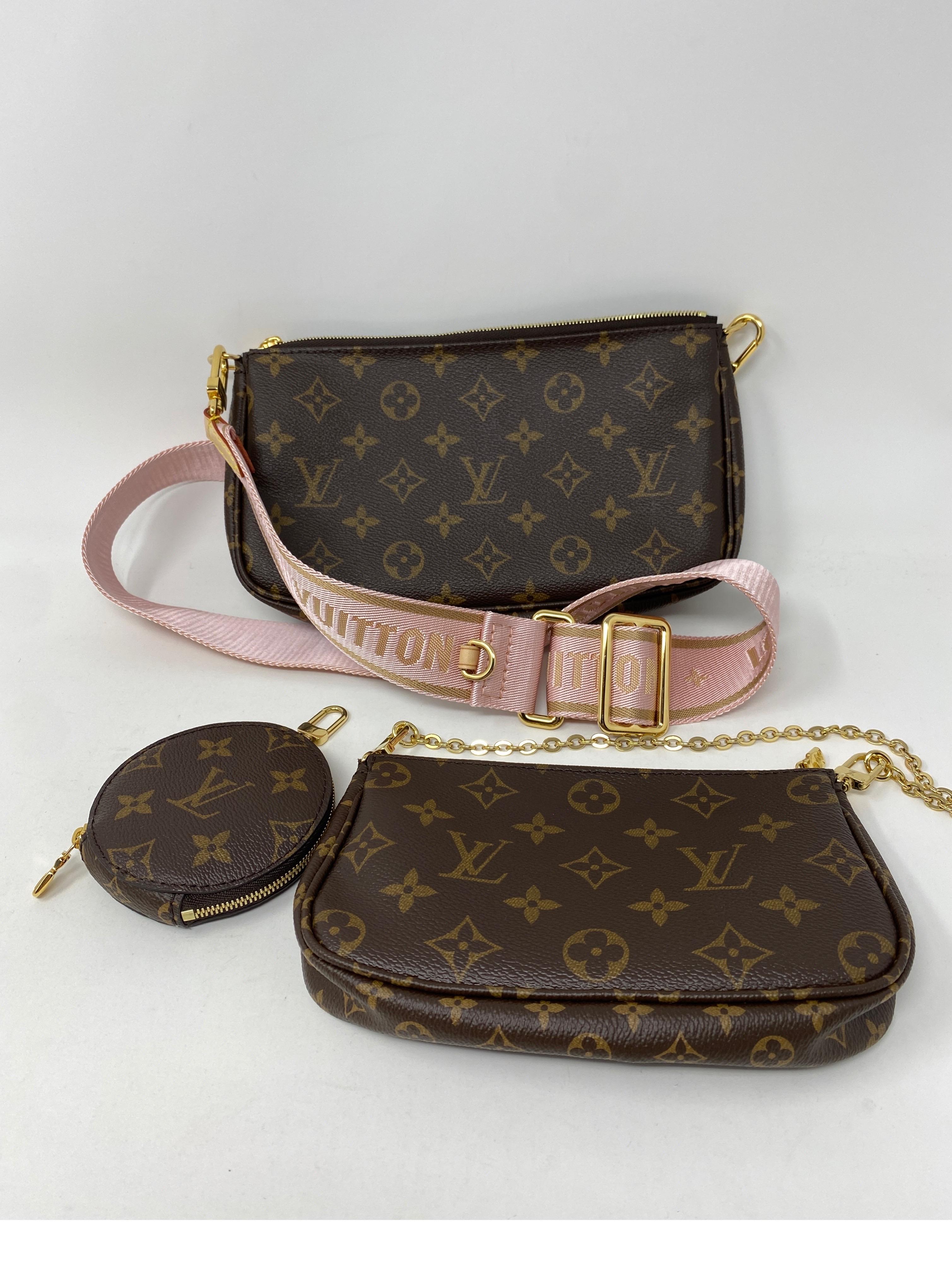 Louis Vuitton Pink Multi-pochette Bag 9