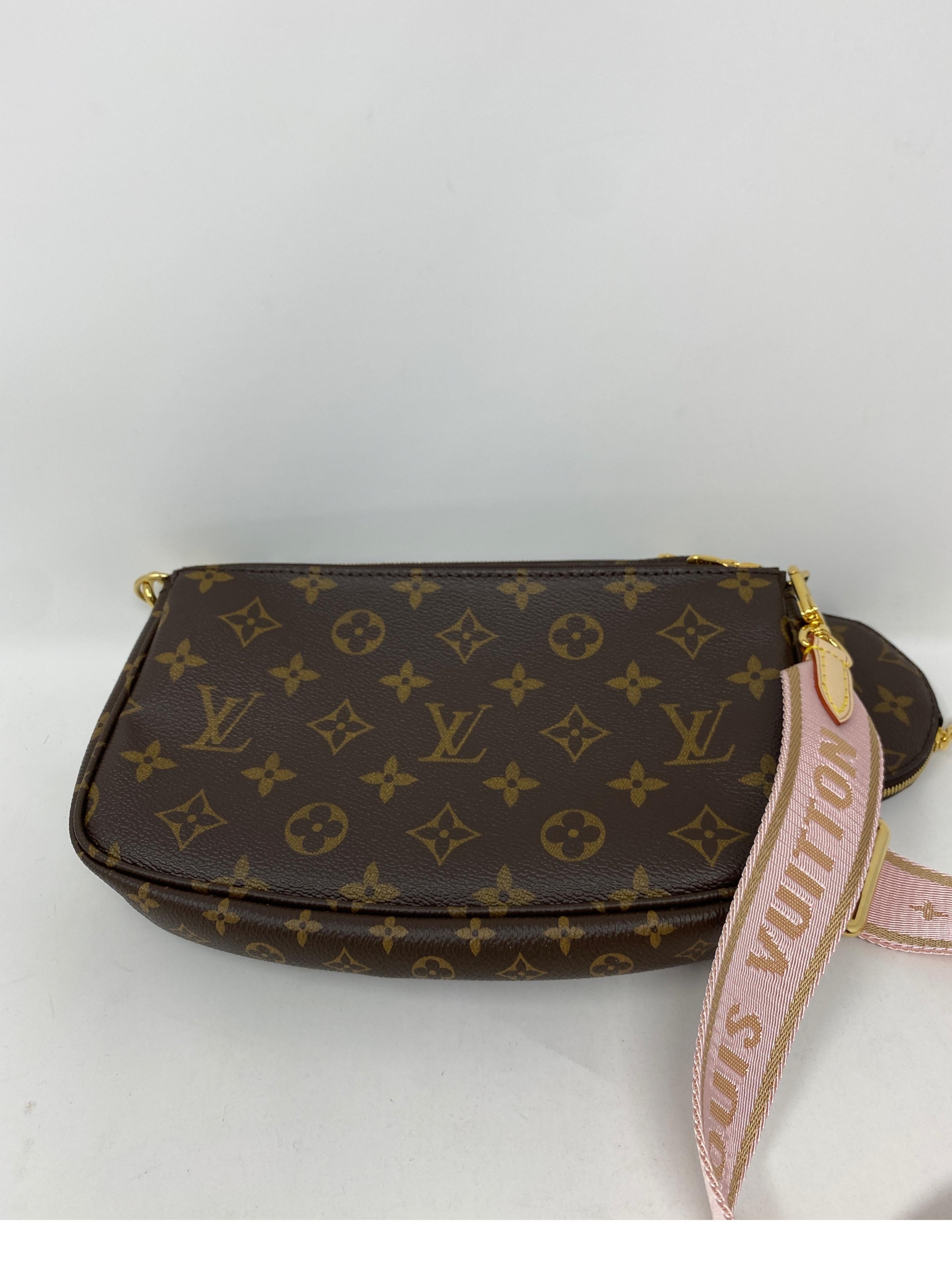 Louis Vuitton Rosa Multi-Pochette-Tasche 1