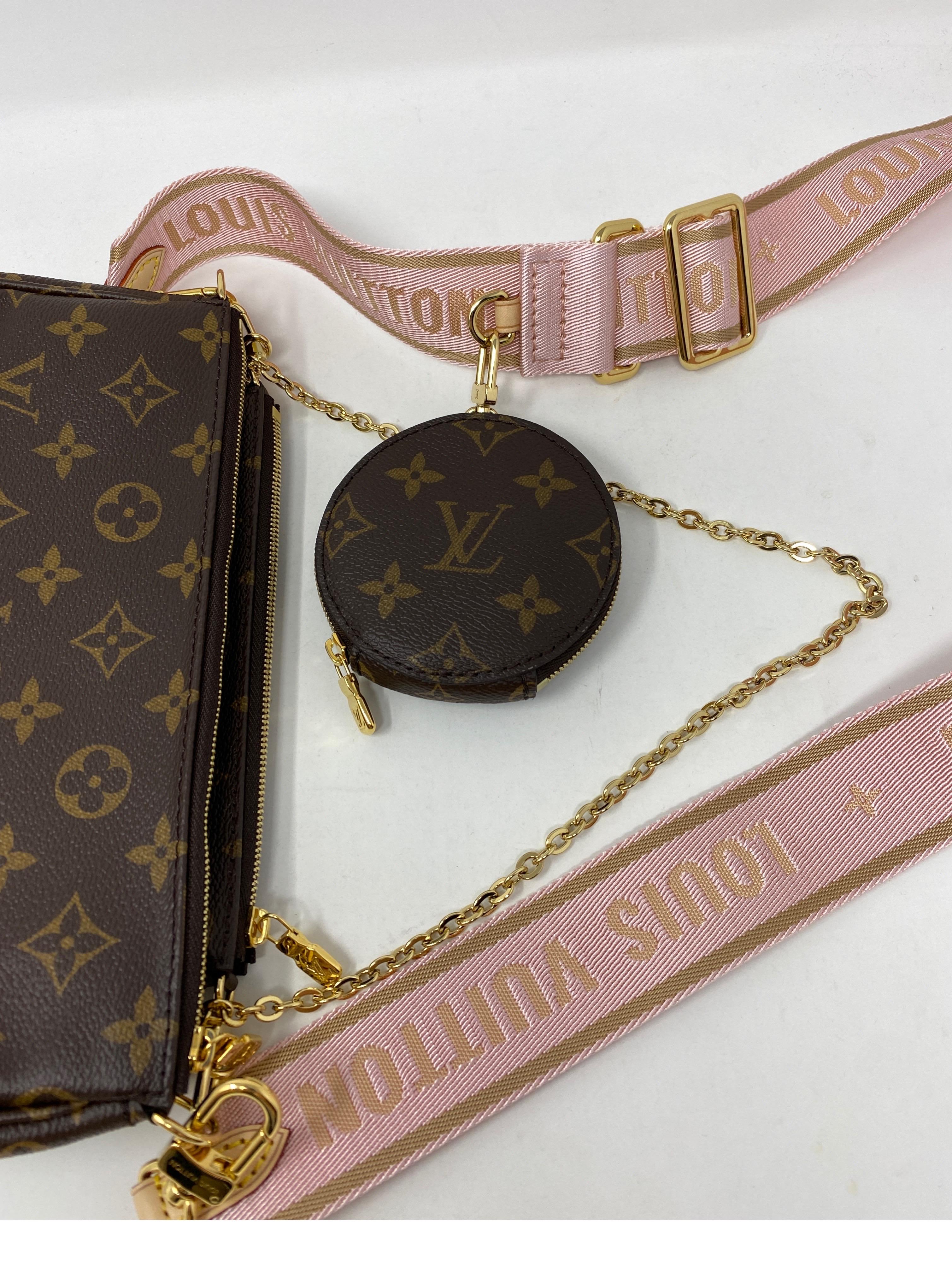Louis Vuitton Pink Multi-pochette Bag 1
