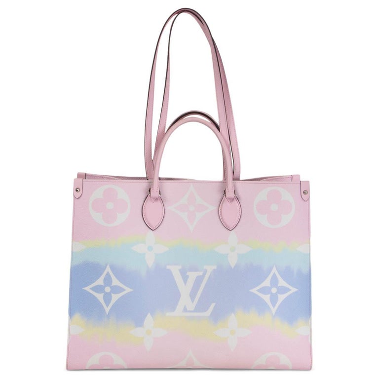 Buy Louis Vuitton LV Escale Onthego GM Pastel Tote Bags Limited Edition  Purse Handbags at