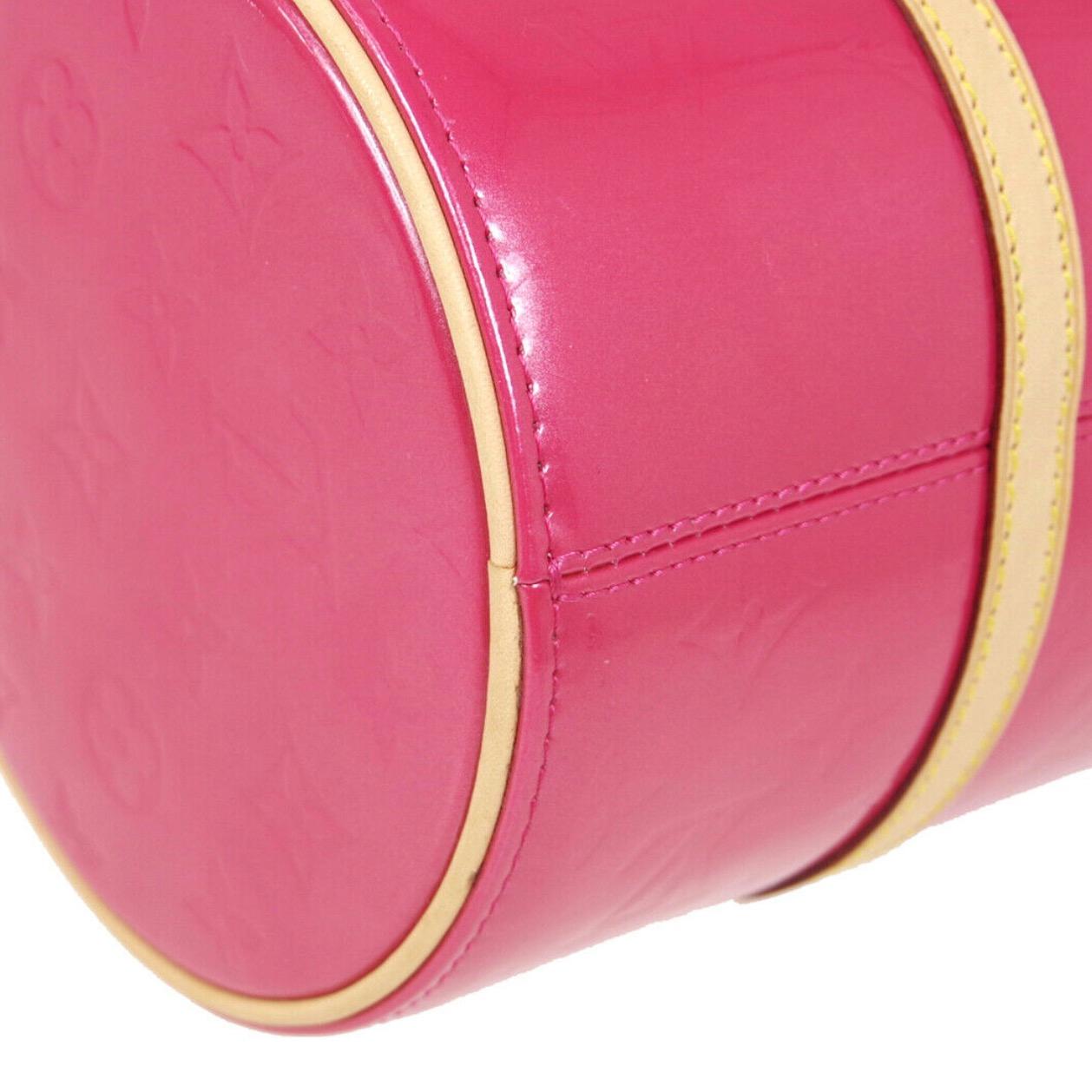 pink patent leather bag