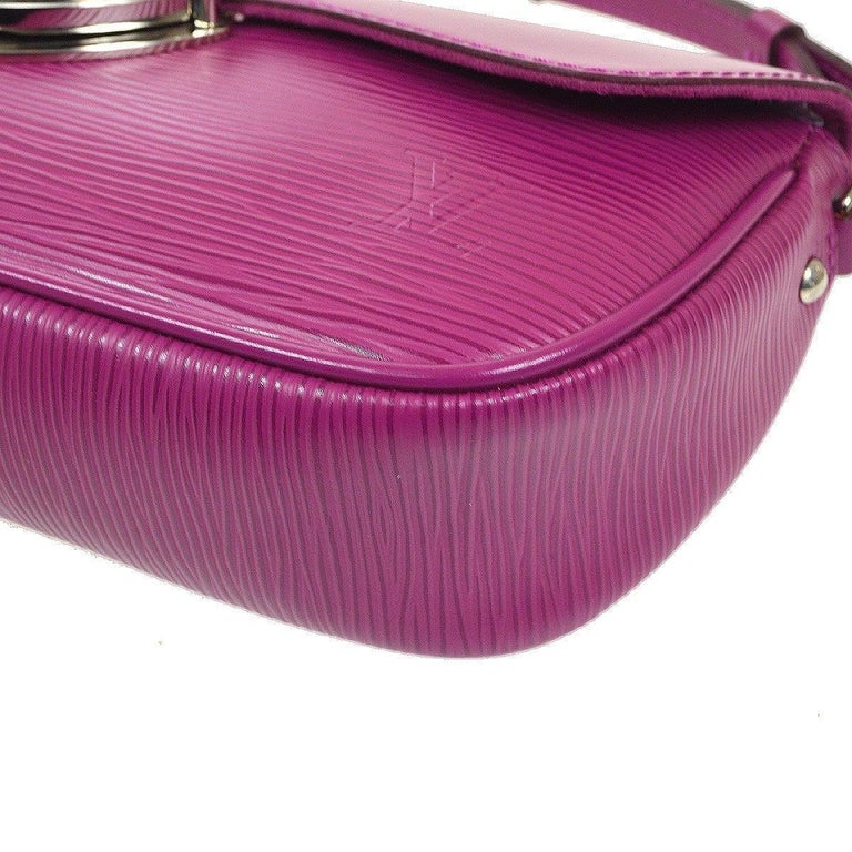 Leather Replacement Top Handle in Fuchsia for Designer Bags and LV NeoNoe (  ¾” Wide - 11.4” long)