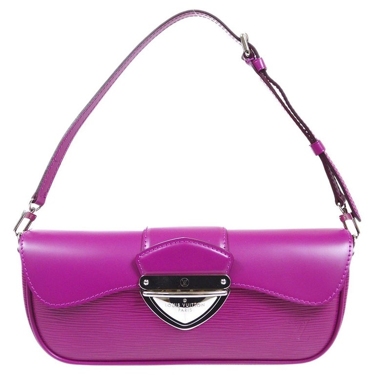 Louis Vuitton, Bags, Louis Vuitton Epi Reverie Shoulder Bag M526b Lilac  Light Purple Leather Womens
