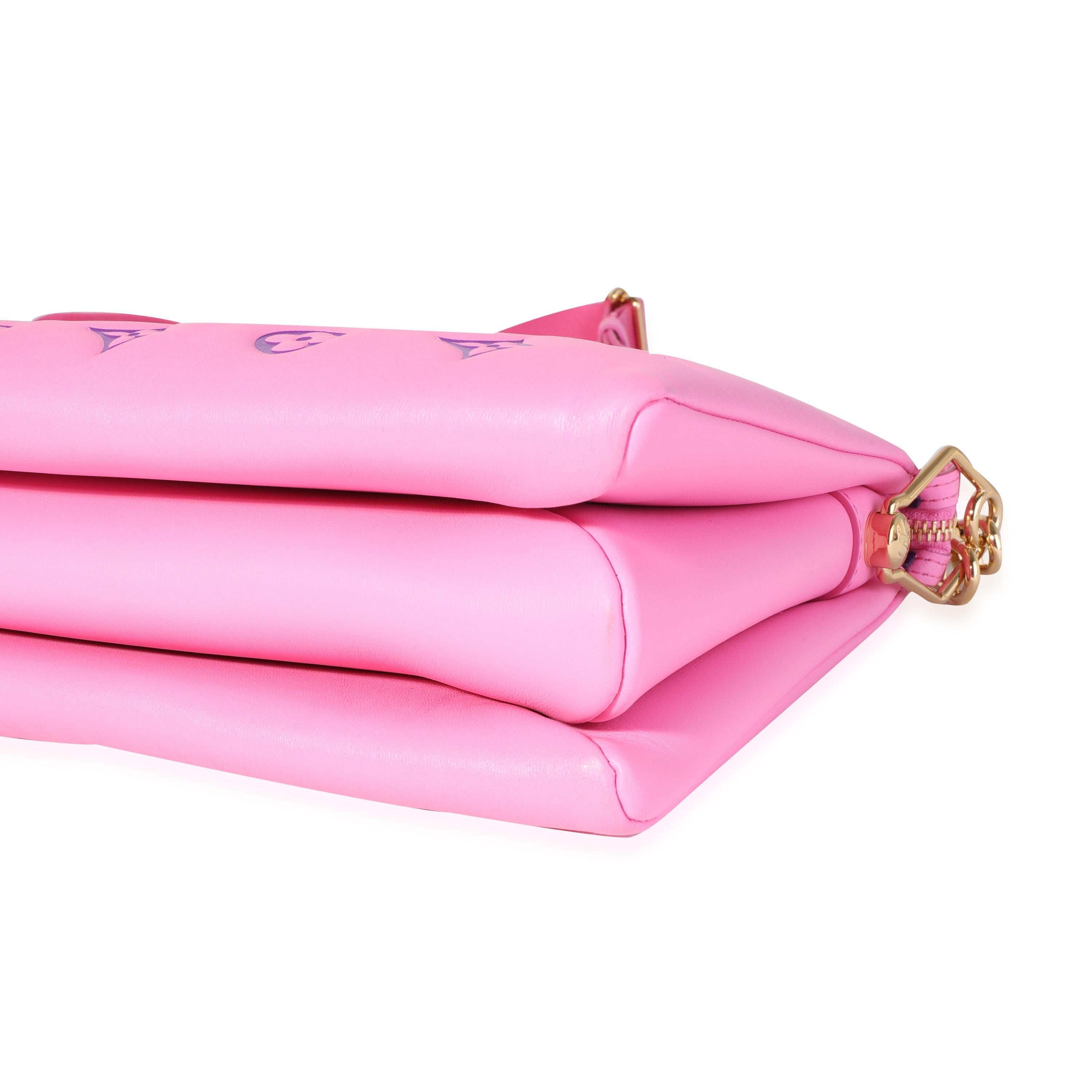 louis vuitton pink and purple purse