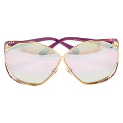 Louis Vuitton Pink/Purple Z0217U Tanya Oversized Sunglasses