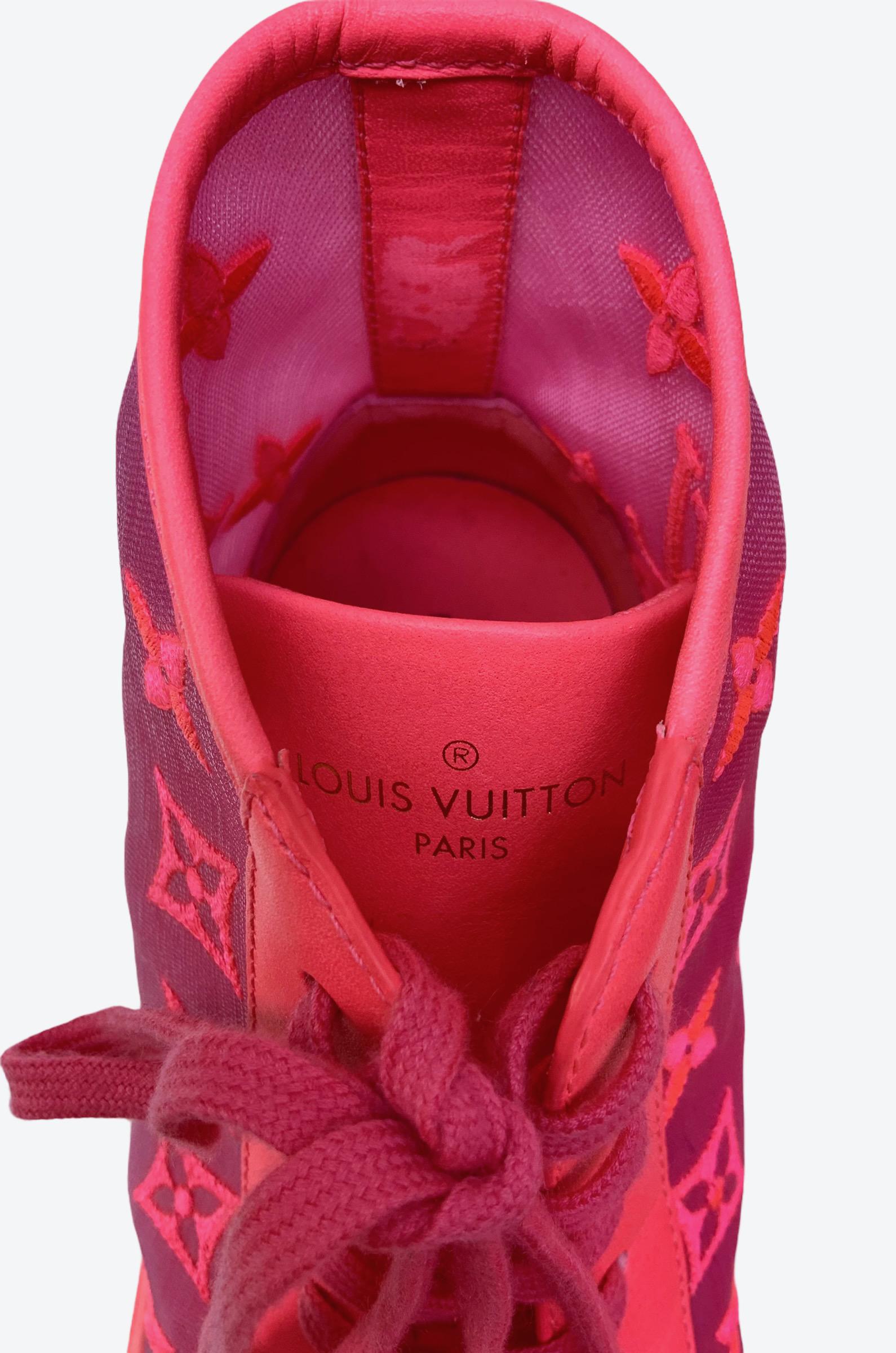 Louis Vuitton Pink Tattoo Sneakers 4