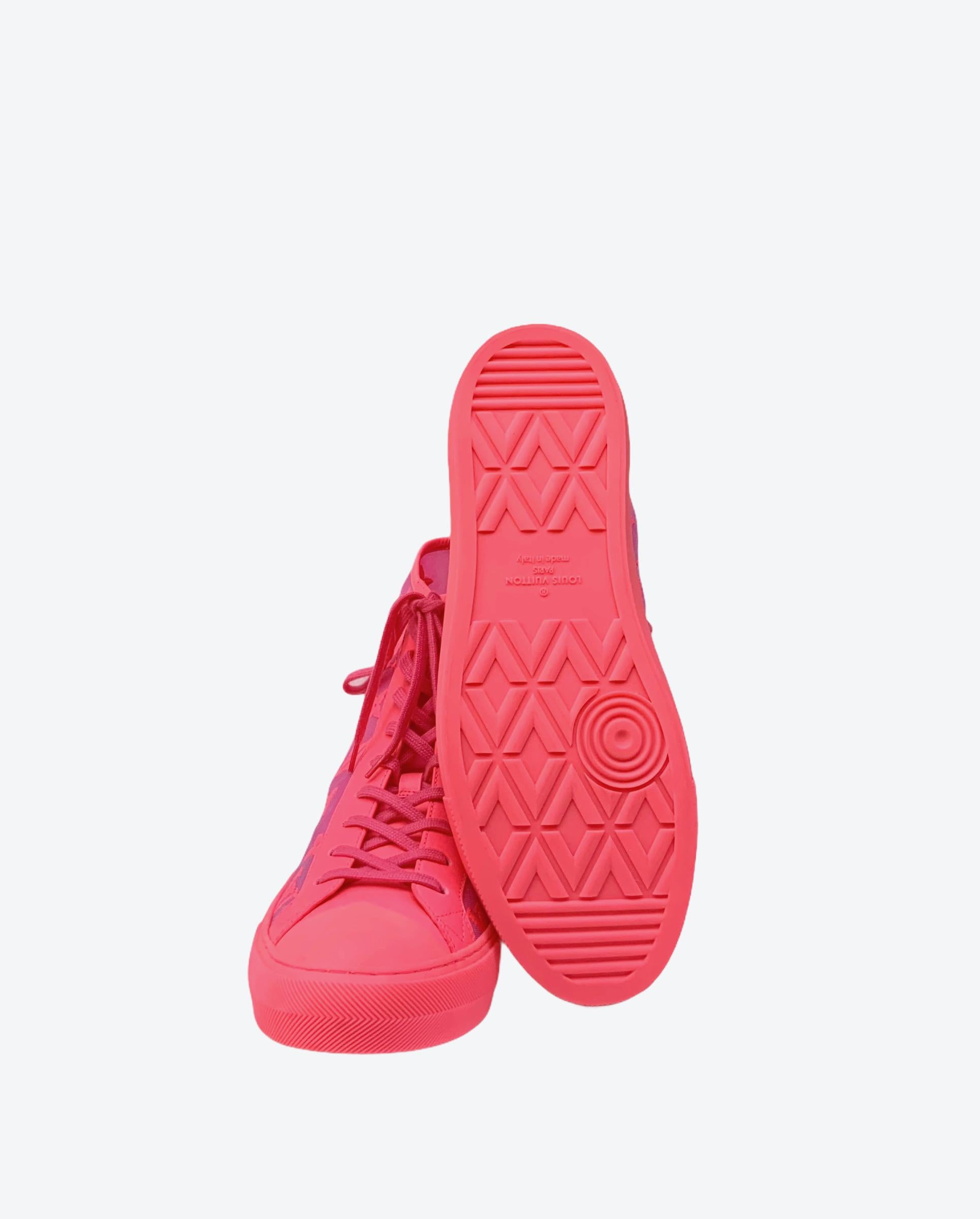Louis Vuitton Pink Tattoo Sneakers 2