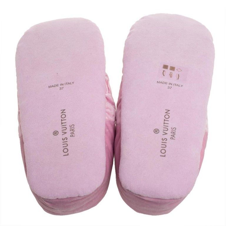 Louis Vuitton Pink Wedding Shoes For Menthol