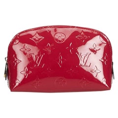 Louis Vuitton Pink Vernis Leather Leather Cosmetic Pouch Spain