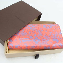 Louis Vuitton Pink Zippy Sweet Monogram Long Indian Rose Valentines Ed. 872814