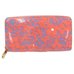 Louis Vuitton Pink Zippy Sweet Monogram Long Indian Rose Valentines Ed. 872814