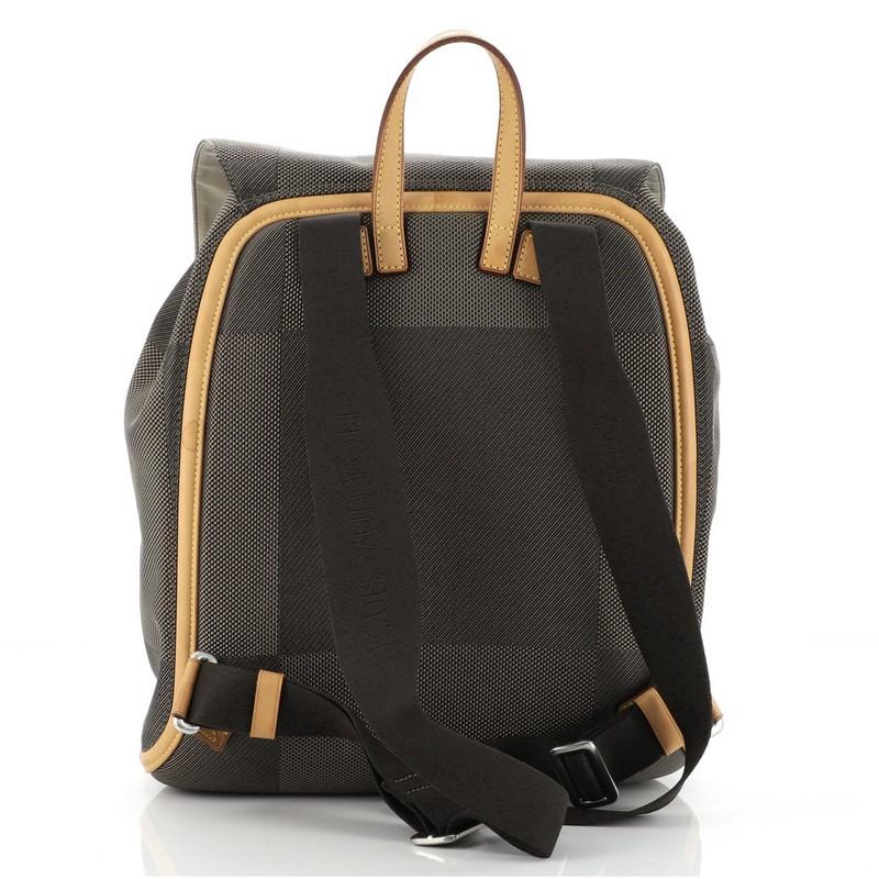 Louis Vuitton Pionnier Rucksack Damier Geant Segeltuch im Zustand „Gut“ in NY, NY