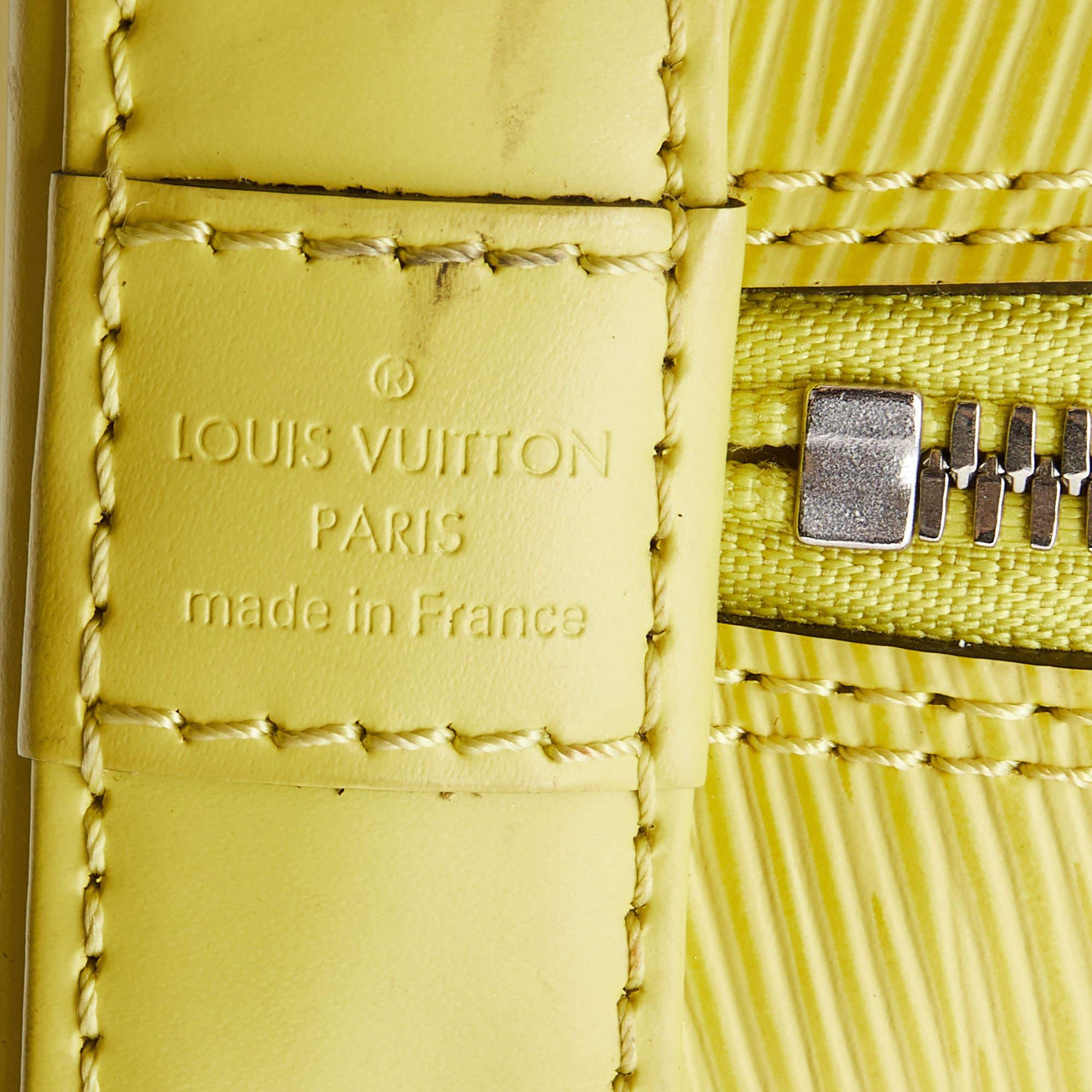 Women's Louis Vuitton Pistache Epi Leather Alma BB Bag