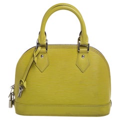 Louis Vuitton Pistache Epi Leather Alma BB Bag