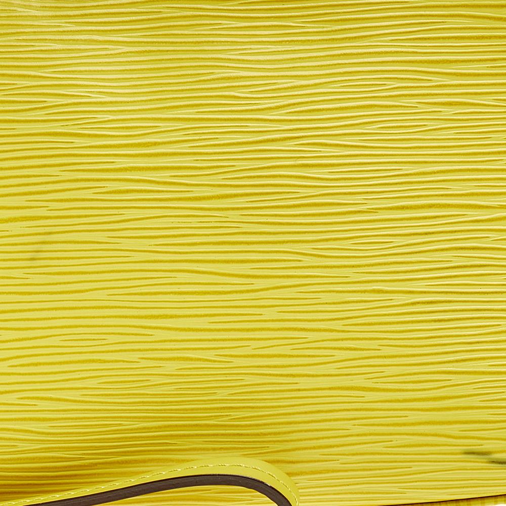 Louis Vuitton Pistache Epi Leather Pochette Accessoires 1