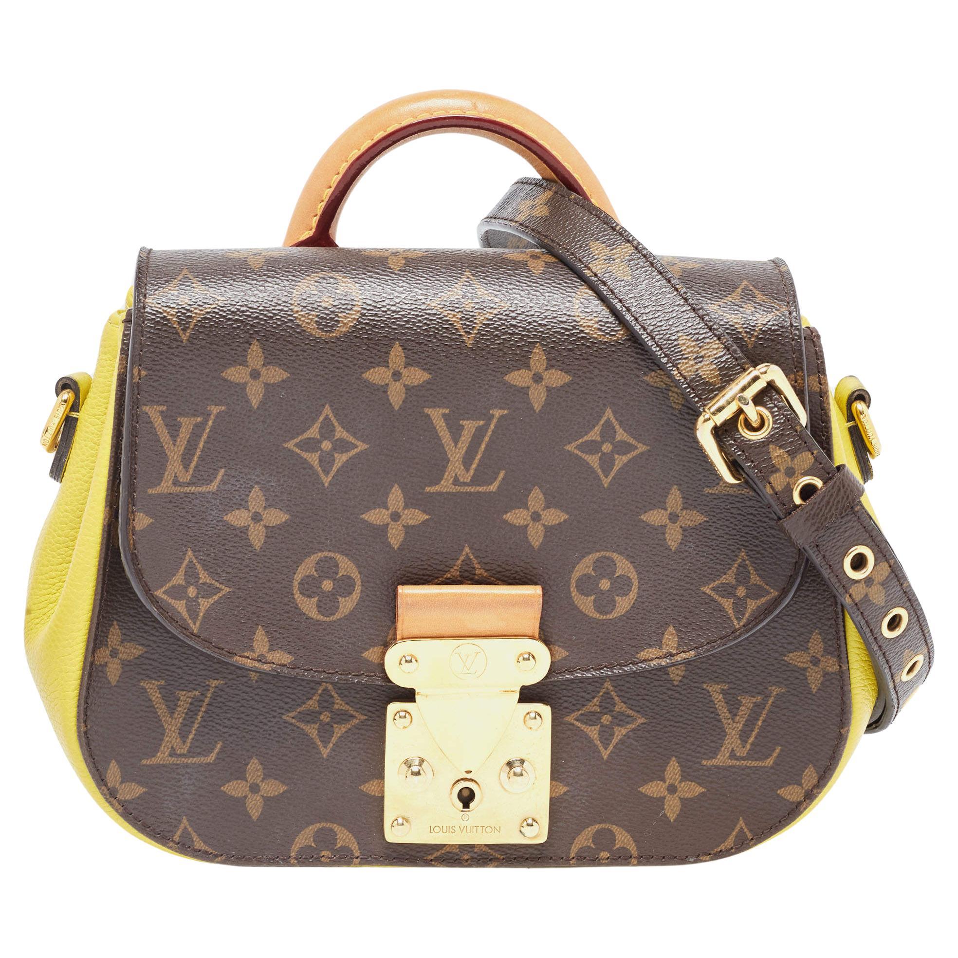 Louis Vuitton Eden Handbag 327898, Cut Out Small Leather Shoulder Bag