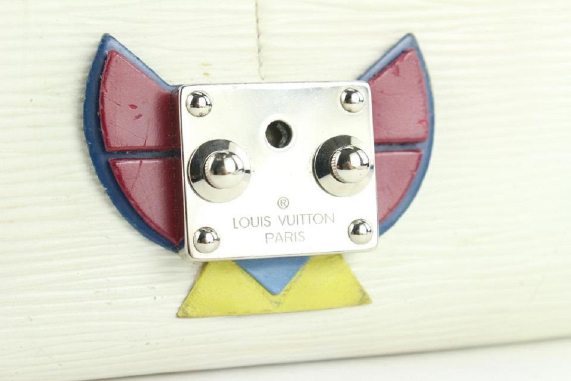 Louis Vuitton Pivoine Epi Piel Cartera Sarah Tribal Solapa Larga 5lvs421 2