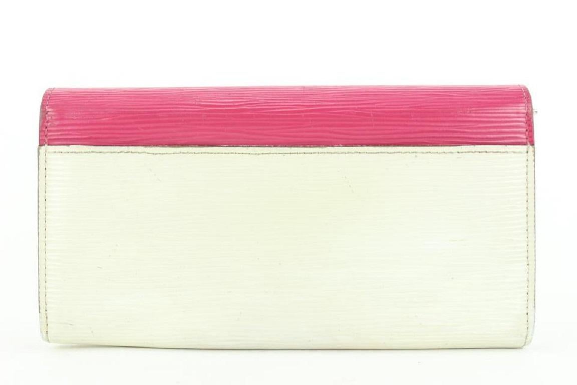 Louis Vuitton Pivoine Epi Piel Cartera Sarah Tribal Solapa Larga 5lvs421 3
