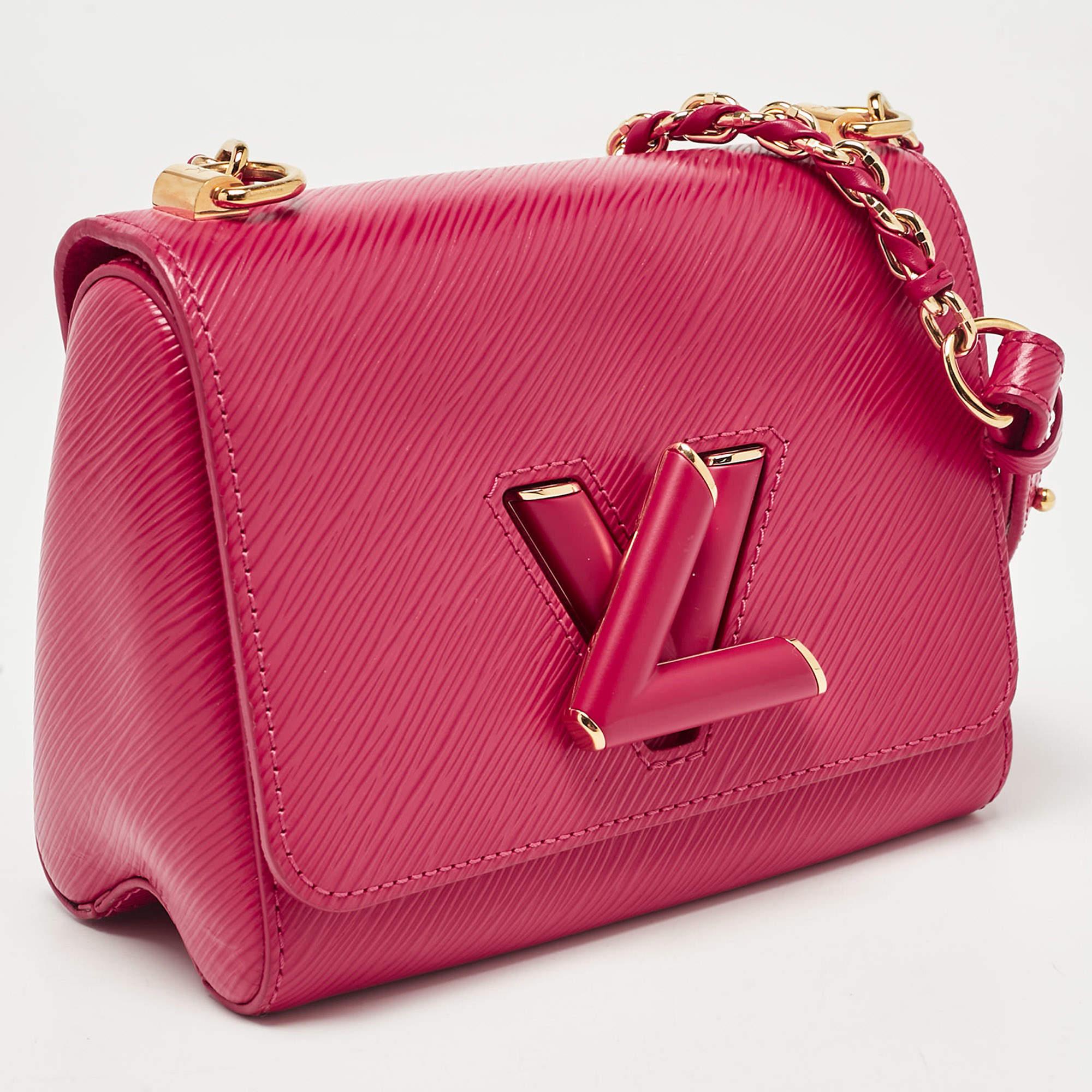 Louis Vuitton Pivoine Epi Leder Twist PM Tasche aus Leder (Rot)