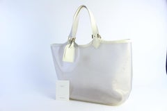 Louis Vuitton Plage Clear Epi Translucent Gm 16lz0821 White Vinyl Beach Bag