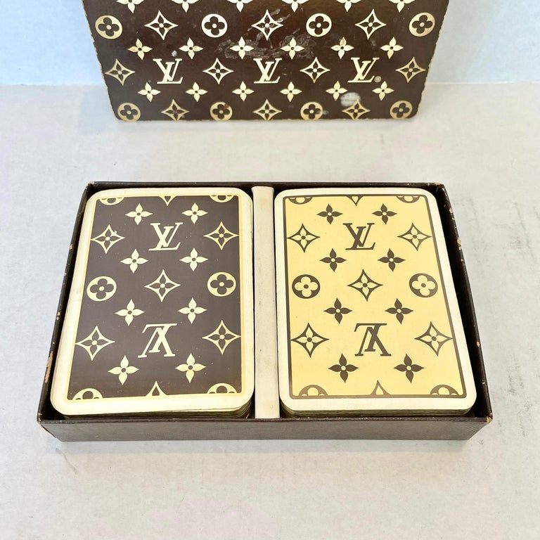 Vintage Louis Vuitton Playing Cards