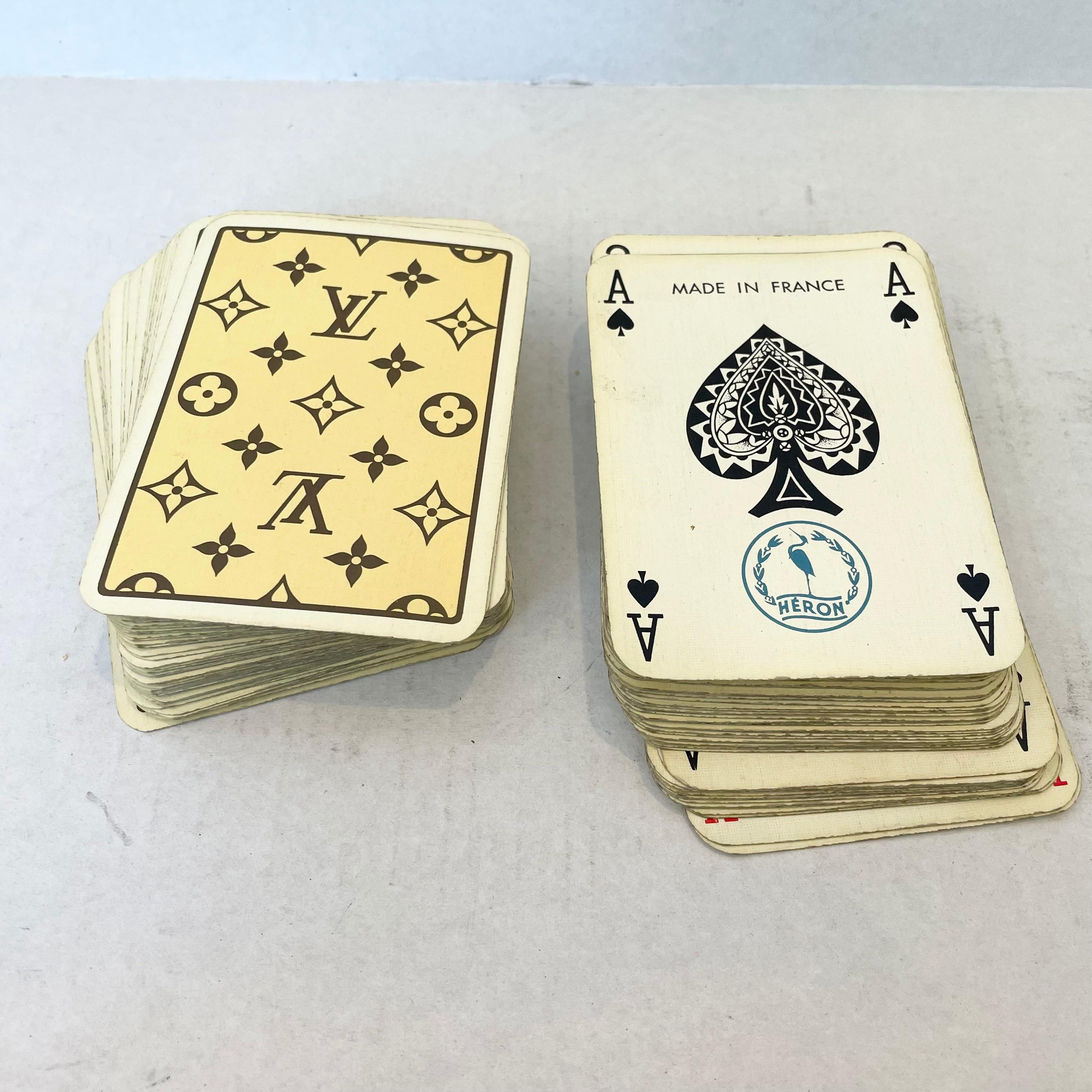 Louis Vuitton Playing Cards In Good Condition In Los Angeles, CA