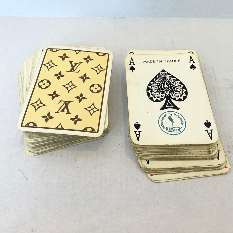 Vintage Louis Vuitton Monogram Playing Cards Set  Vintage louis vuitton, Louis  vuitton monogram, Monogram