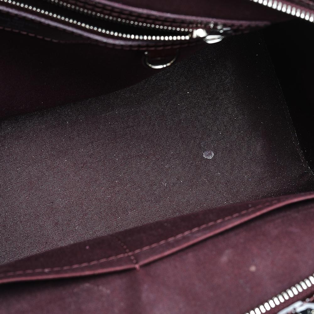 Louis Vuitton Plum Epi Leather Electric Brea MM Bag 2