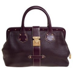 Louis Vuitton Plum Suhali Leather Lingenieux PM Bag