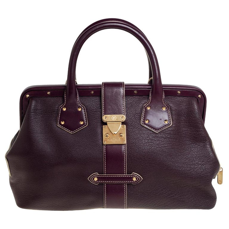 Louis Vuitton Plum Suhali Leather Lingenieux PM Bag at 1stDibs | louis  vuitton plum bag