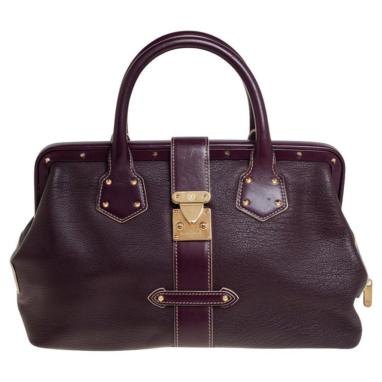 Louis Vuitton Plum Suhali Leather Lingenieux PM Bag at 1stDibs