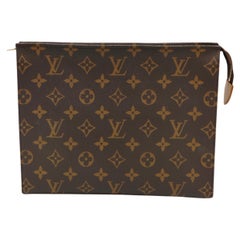 Louis Vuitton Poche Toilette Monogram Clutch Bag - '10s