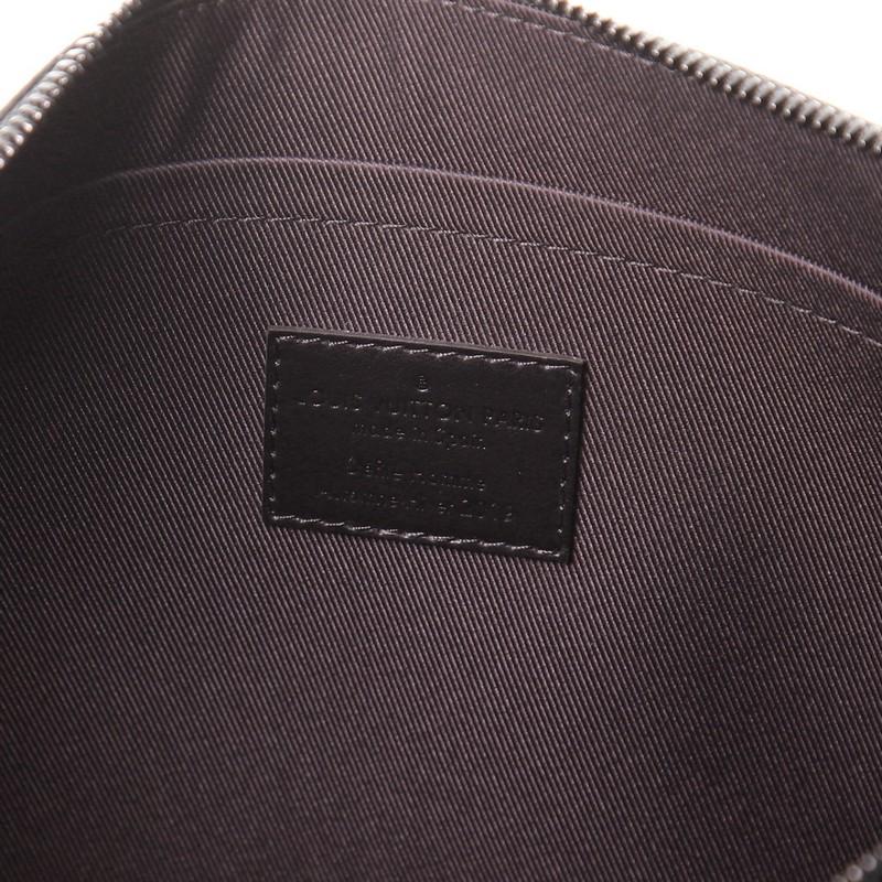 Women's Louis Vuitton Pochette A4 Rainbow Taiga Leather
