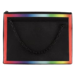 Louis Vuitton Pochette A4 Rainbow Taiga Leather