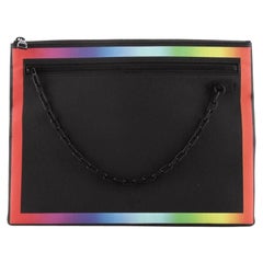 Louis Vuitton Pochette A4 Rainbow Taiga Leather