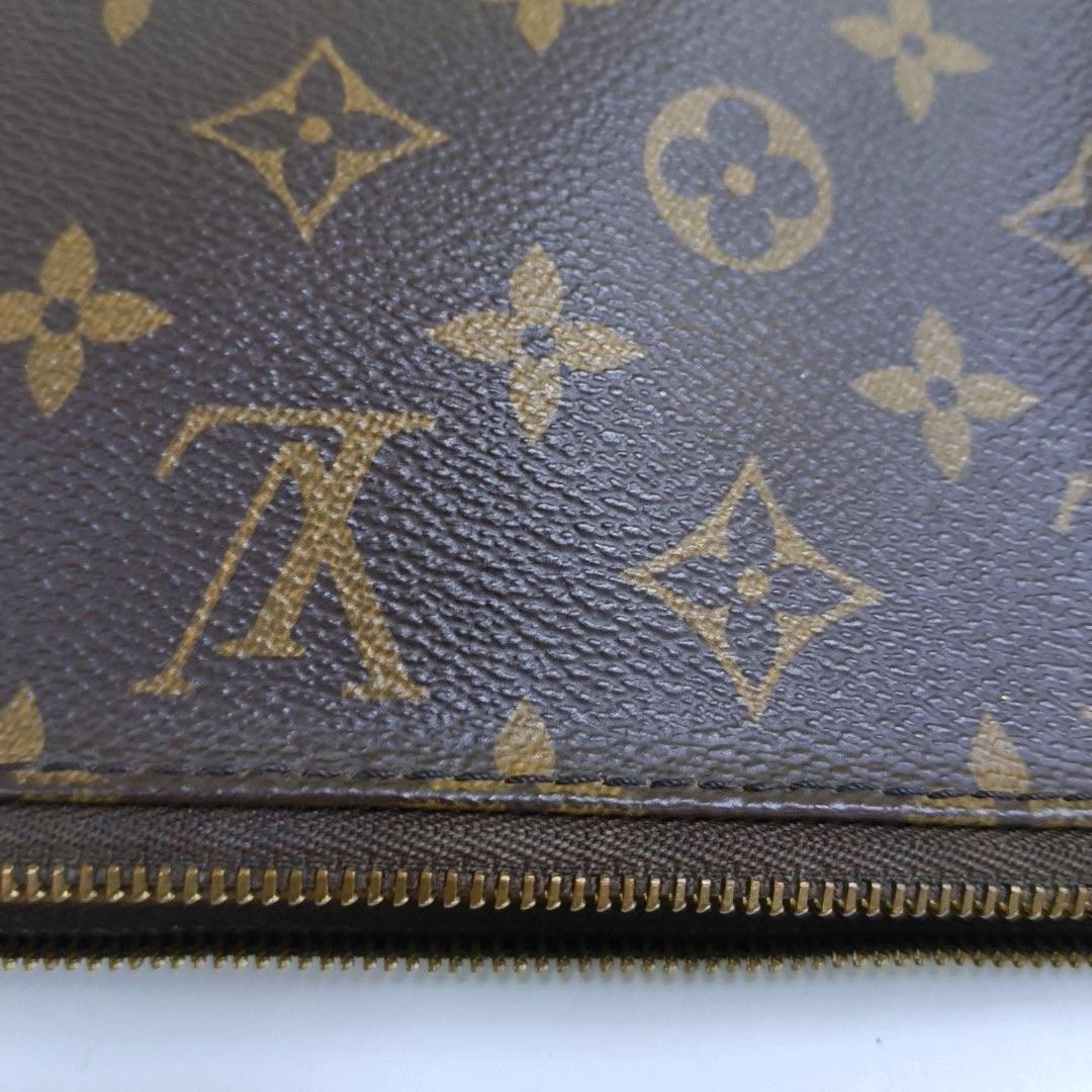 Louis Vuitton Pochette Accessoire Marrone Monogram Microchip in vendita 7