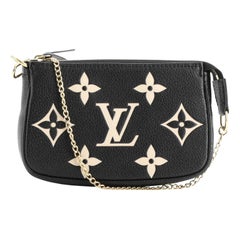 Louis Vuitton Pochette Accessoires Bicolor Monogram Empreinte Giant Mini