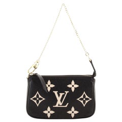 Louis Vuitton Pochette Accessoires Bicolor Monogram Empreinte Giant Mini