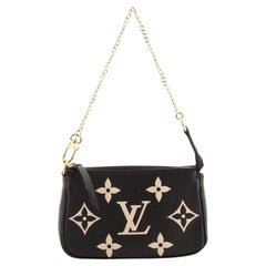 Louis Vuitton Pochette Accessoires Bicolor Monogram Empreinte Giant Mini