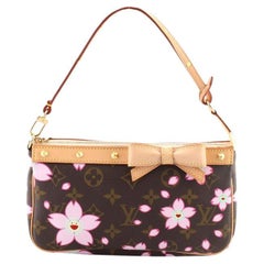 Louis Vuitton Pochette Accessoires Limited Edition Cherry Blossom Monogra