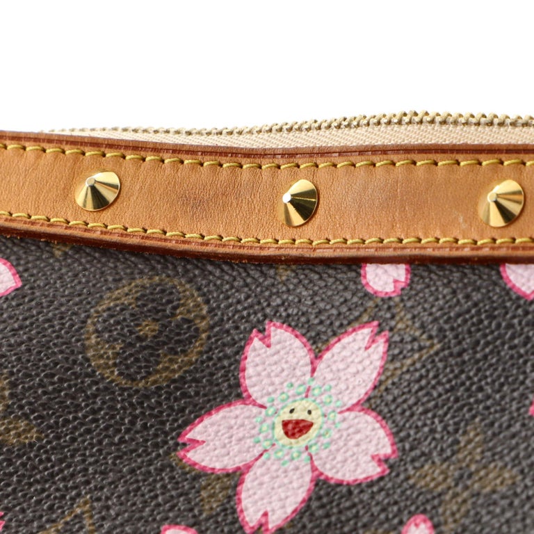 Louis Vuitton Pochette Accessoires Limited Edition Cherry Blossom Monogram  at 1stDibs