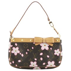 Louis Vuitton Pochette Accessoires Limited Edition Cherry Blossom Monogram