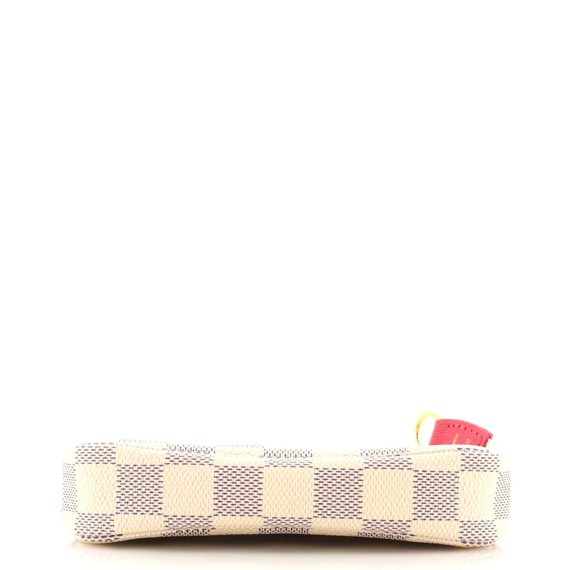 Women's or Men's Louis Vuitton Pochette Accessoires Limited Edition Damier Mini