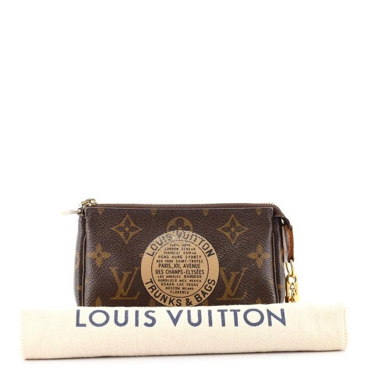 Louis Vuitton Pochette Accessoires Limited Edition Monogram Canvas Mini at  1stDibs | louis vuitton mini pochette, lv mini pochette, mini pochette  accessoires lv
