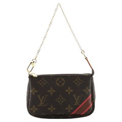 Louis Vuitton Pochette Accessoires Limited Edition Monogram Canvas Mini