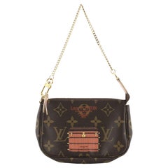 Louis Vuitton Pochette Accessoires Limited Edition Monogram Canvas Mini Louis Vuitton Pochette Accessoires Limited Edition Monogram Canvas Mini