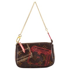 Louis Vuitton Pochette Accessoires Limited Edition Monogram Canvas Mini Louis Vuitton Pochette Accessoires Limited Edition Monogram Canvas Mini