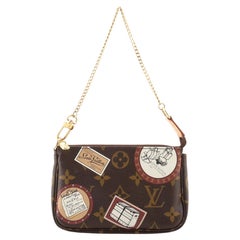 Louis Vuitton Pochette Accessoires Limited Edition Monogram Canvas Mini Louis Vuitton Pochette Accessoires Limited Edition Monogram Canvas Mini