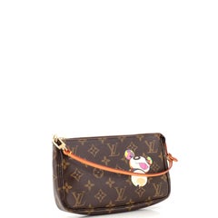 Louis Vuitton Pochette Accessoires Limited Edition Monogram Murakami Panda