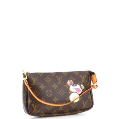 Louis Vuitton Pochette Accessoires Limited Edition Monogram Murakami Panda